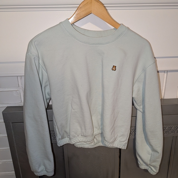 Teddy Fresh Light Green Sweatshirt And Skirt Set - Picture 2 of 5